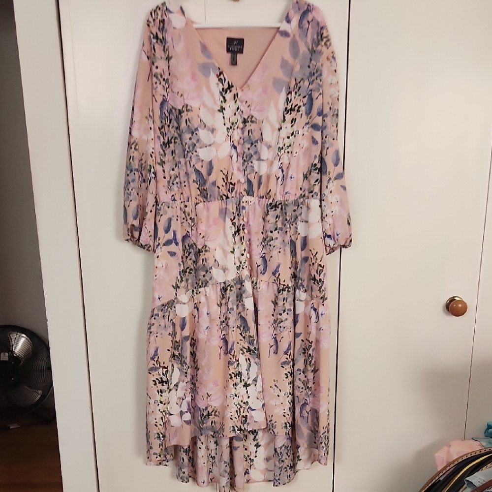 Adrianna Papell Floral Dress